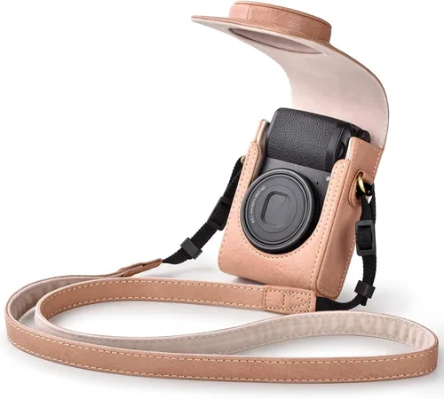Vista 12 de Rieibi Funda para cámara Sony ZV1F/ZV1/Ricoh GR IV/IIIx/Ricoh III/Fujifilm X-Half/X-HF1/Panasonic LX9 LX10 LX15/Canon G7X III / G7X II / SX740 HS