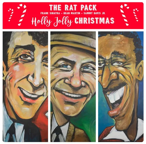 Vista 2 de Rat Pack - Holly Jolly Christmas - Edición limitada Vinilo plateado