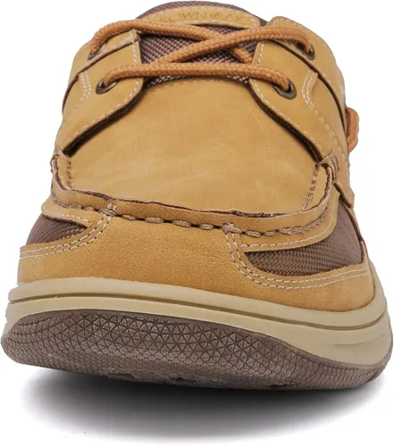 Vista 4 de Brown Oak Zapatos casuales de espuma viscoelástica para hombre