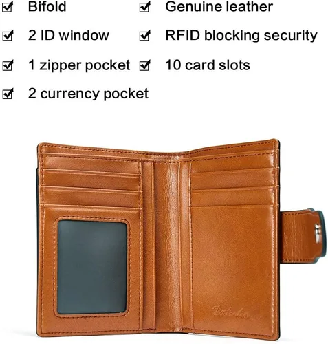 Vista 7 de BOSTANTEN Bolsos de diseñador para mujer, de cuero suave genuino, con asa superior, bolsos y bolsos, bolso de hombro, marrón, cartera de cuero