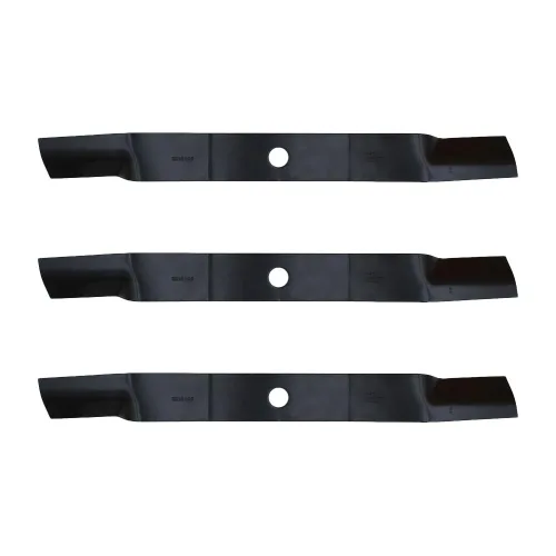 Vista 4 de RAParts (3) cuchillas para cortacésped con acabado de madera, se adapta a la cubierta de 72 pulgadas, sustituye a 13404 13404KT