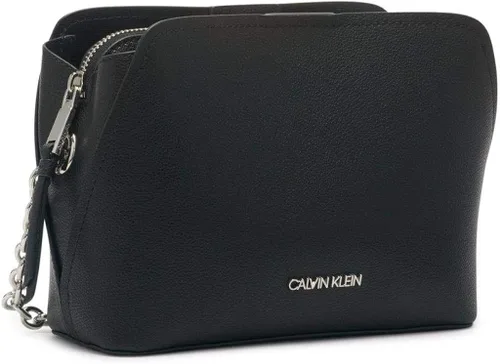 Vista 9 de Calvin Klein Hailey Micro Pebble - Cadena cruzada con triple compartimento