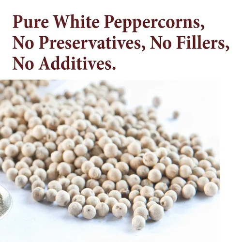 Vista 2 de The Spice Way Granos de pimienta blanca - 4 oz