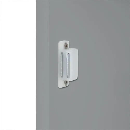 Vista 9 de [Usado] RiverRidge Ashland Collection - Armario de suelo gris de 1 puerta, 3 cajones, color gris