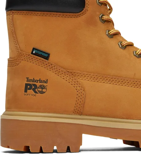 Vista 3 de Timberland PRO Men's Direct Attach 6 Inch Soft-toe Insulated Waterproof Industrial Work Boot Trigo-2024 Nuevo