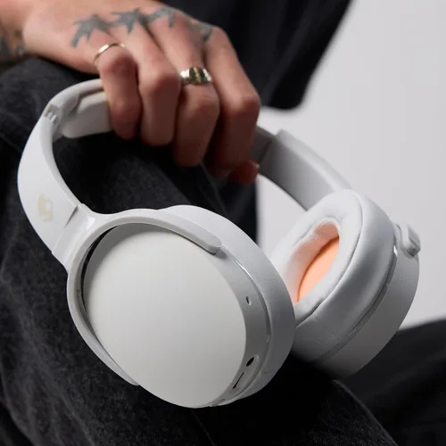 Vista 8 de Skullcandy Hesh Evo - Auriculares inalámbricos Bluetooth sobre la oreja con cable de carga USB-C extra, aislamiento de ruido, batería de 36 horas