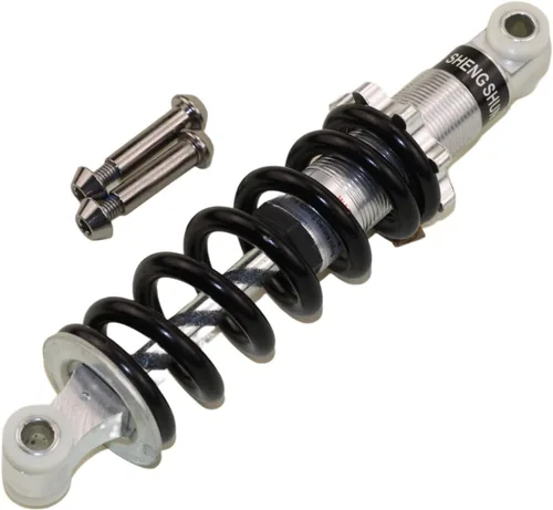 Vista 8 de Trkimal Muelle de Suspensión del Amortiguador Trasero, Amortiguador Trasero para Scooter de Gas, Bicicleta Eléctrica, Minimoto, Bicicleta de Tierra