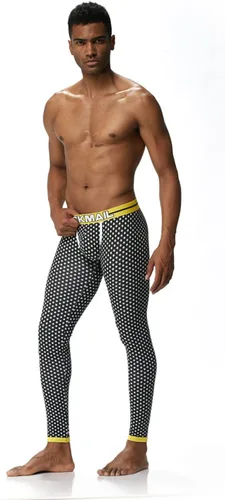 Vista 3 de JOCKMAIL Ropa interior térmica para hombre Pantalones Ropa interior de algodón para hombre Polainas térmicas Capa base Bottoms