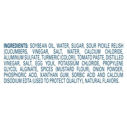 Vista 3 de Hellmann's Classics Thousand Island - Jarra de aderezo de ensalada sin gluten, sin sabores artificiales, jarabe de maíz con alto contenido