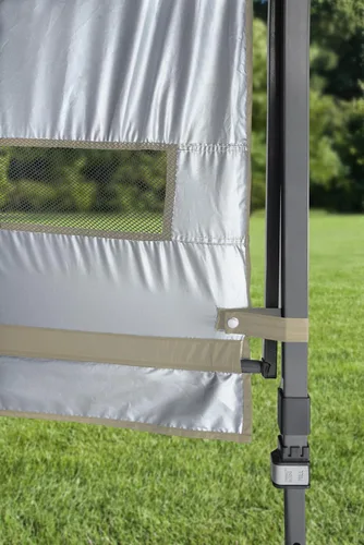 Vista 5 de Quik Shade Kit de pantalla para toldos WE100/C100/SX100, blanco, se adapta a toldos comerciales 100, Weekender 100 o Summit 100
