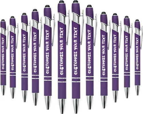 Vista 193 de AIFLM Bolígrafos personalizados con nombre a granel hasta 500 unidades de bolígrafos grabados gratis con tu nombre y texto para negocios