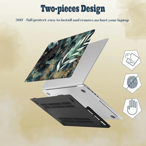 Vista 104 de Carcasa para laptop MacBook Air de 11 pulgadas 2015 2014 2013 2012 2011 2010 versión modelo A1465 A1370, Air 11.6 pulgadas a presión funda rígida