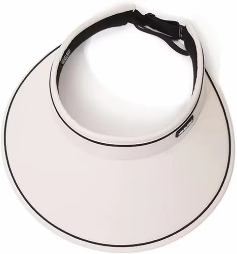 Vista 2 de Sombreros con visera para el sol para mujer, ala ancha, protección UV+50, gorra de playa plegada para un fácil transporte