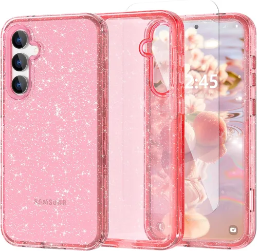 Vista 20 de Funda Magnética Diseñada para Samsung Galaxy S23 FE, con Protector de Pantalla + Protector de Lente de Cámara + Soporte, Funda para Galaxy S23 FE 5G