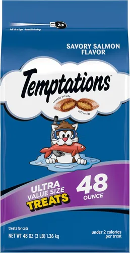 Vista 16 de Golosinas Temptations clásicas para gatos, empaque múltiple