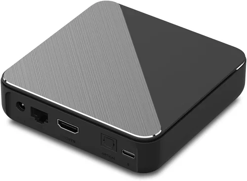 Vista 3 de Dune HD Box R 4K Plus, reproductor multimedia, Ultra HD, motor de imagen VS10, Android TV 14, WiFi 6, Bluetooth, óptico S/PDIF