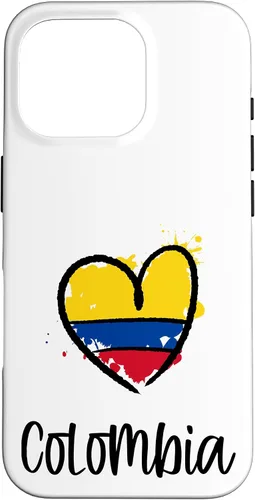 Vista 20 de Colombia Heart Art Cool South America Spanish Colombian Gift Case for iPhone 17