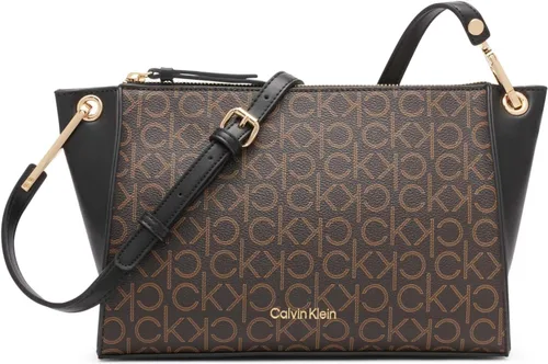Vista 12 de Calvin Klein Mochila Millie Novelty para mujer, Negro/Plateado, Tamaño único