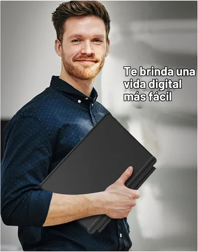Vista 9 de MoKo Teclado para Surface Go 4 2023/ Go 3 2021/ Go 2 2020 / Go 2018, negro