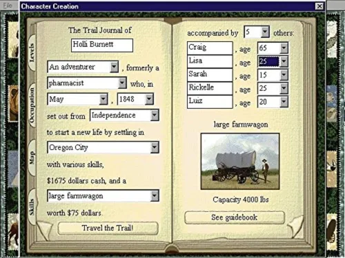 Vista 4 de The Learning Company - Oregon Trail 5th Edition