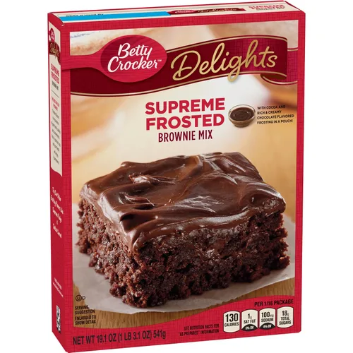 Vista 61 de Mezcla para Brownies Betty Crocker Delights Supreme con Trozos de Chocolate, 18 oz.