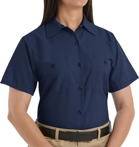 Vista 5 de Red Kap Camisa de trabajo industrial de manga corta para mujer