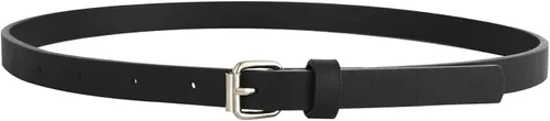 Vista 4 de Paquete de 3 cinturones para niñas, arco iris, negro, plateado, Multi colorido