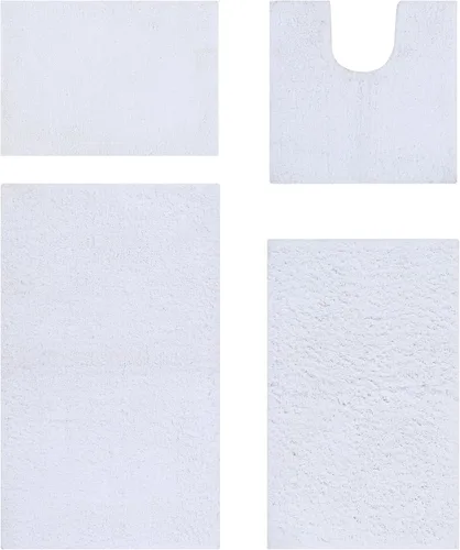 Vista 28 de Better Trends Micro Collection - Tapetes de baño, alfombra suave, alfombra de felpa absorbente, alfombra de baño 100% poliéster para suelo de baño