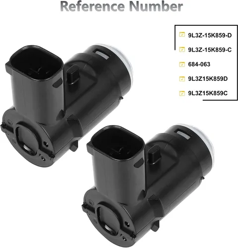 Vista 3 de PANNUOSCS Sensor de Asistencia de Estacionamiento con Sensor de Reversa para Parachoques Compatible con Ford F-150 2009-2014 2010-2014 Lincoln Mark
