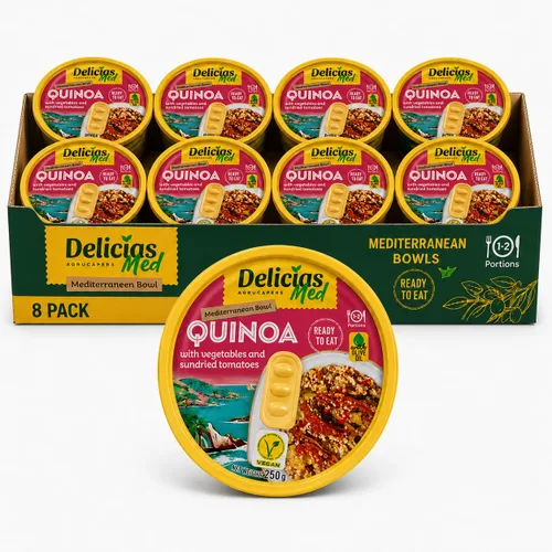 Vista 11 de Delicias Med Mediterranean Ready to Eat Meal, paquete variado, paquete de 6