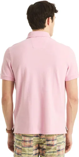Vista 192 de Nautica playera polo clásica de mangas cortas, color sólido, para hombre