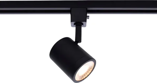 Vista 7 de WAC Lighting Charge 8010 - Cabezal de riel LED ajustable de 5 CCT seleccionable, 9 W, 865 lúmenes, totalmente regulable en negro para riel de 3