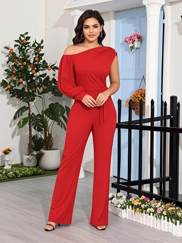 Vista 102 de DeftSharp Overol largo y elegante para mujer, sexy, para cóctel, fiesta, club, casual, para trabajo