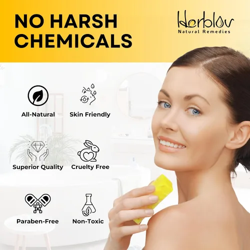 Vista 5 de Barra de jabón limpiadora 10% de azufre para cara y cuerpo, limpiador facial con control de brillo natural para acné, piel grasa, lavado curativo