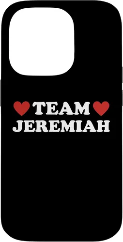 Vista 17 de Team Jeremiah I Love Jeremiah I Heart Jeremiah Case for iPhone 17