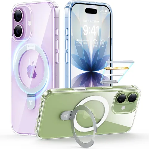 Vista 25 de TORRAS Funda magnética para iPhone 13 Pro Max de 6.7 pulgadas [compatible con Magsafe] con soporte, [protección contra caídas de grado militar] a