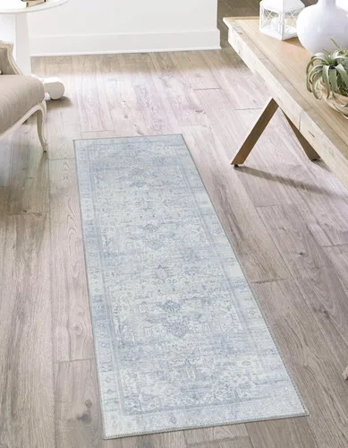 Vista 42 de Unique Loom Timeless Collection - Alfombra de área - Peter (2' x 3' 1" ovalada, beige/marfil)
