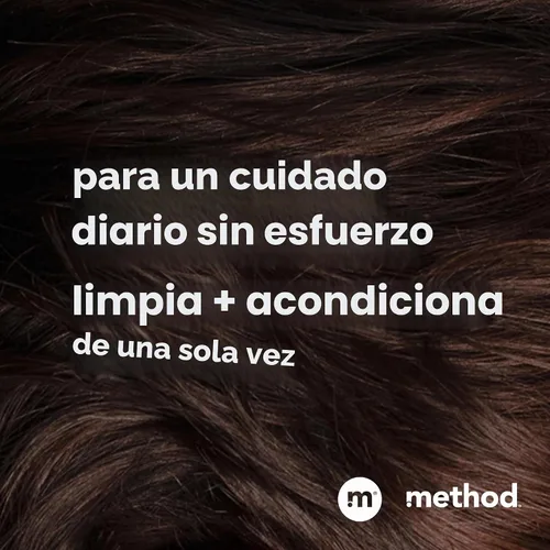 Vista 2 de Method Champú 2 en 1 para hombre + acondicionador, cedro + ciprés, 14 onzas.