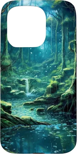 Vista 14 de iPhone 16 fantasy and enchanted Magic forest Case