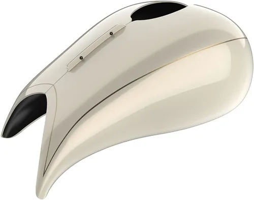Vista 16 de Advanblack Cubierta de tanque extendida para Harley '08-'22 Street Glide y Road Glide