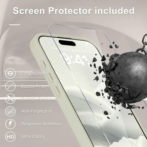 Vista 805 de Funda para Google Pixel 10 Pro XL, cubierta magnética mate, color negro Fit for MagSafe, Screen Protector included, Shockproof Military Grade