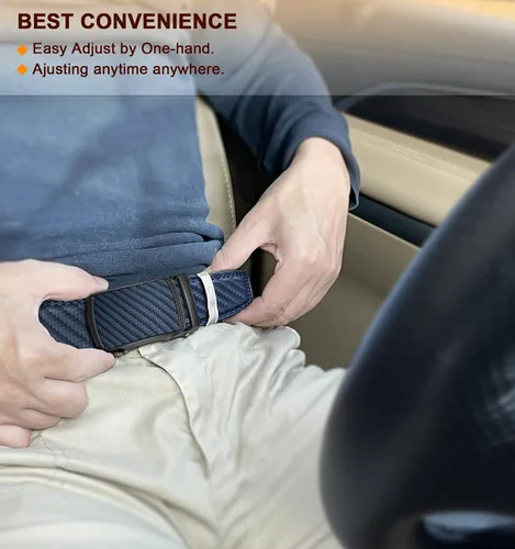 Vista 8 de BULLIANT - Cinturón con diseño de trinquete deslizante para hombre, para usar con pantalón de vestir y camisa Oxford, ajustable a medida