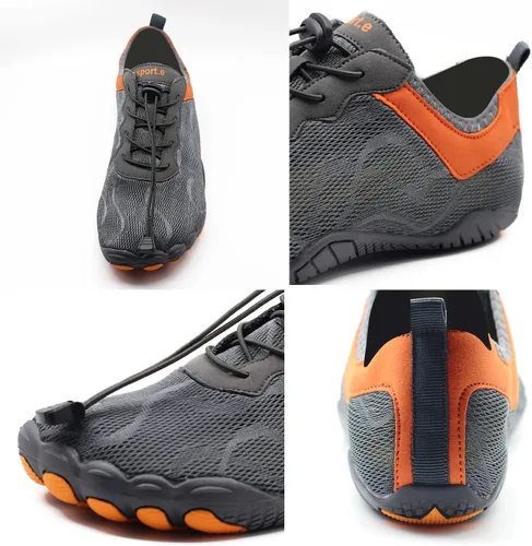 Vista 5 de Zapatos de agua para hombres y mujeres, secado rápido, ligeros, descalzos, natación, playa, piscina, surf, camping, aqua, escalada, deportes