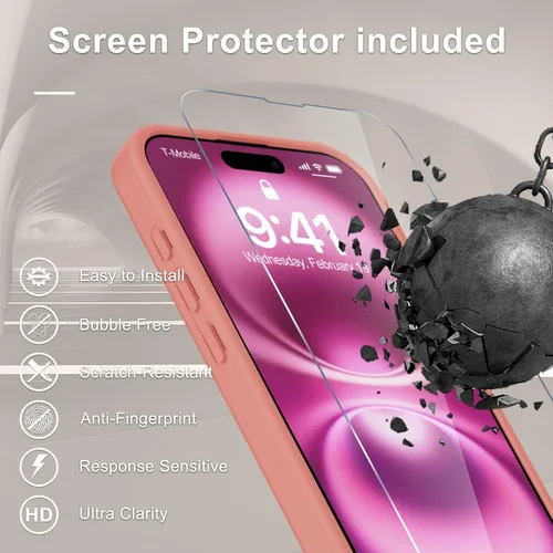 Vista 656 de Funda para Google Pixel 10 Pro XL, cubierta magnética mate, color negro Fit for MagSafe, Screen Protector included, Shockproof Military Grade