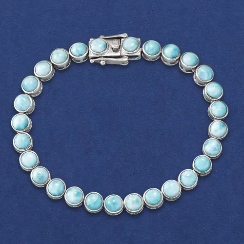 Vista 4 de Ross-Simons 15.00 ct. t.w. Gemstone Tennis Bracelet in Sterling Silver