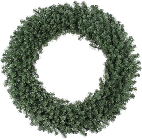 Vista 2 de Vickerman Douglas Corona de abeto, sin luz, 20", PVC, Sin iluminar, 20