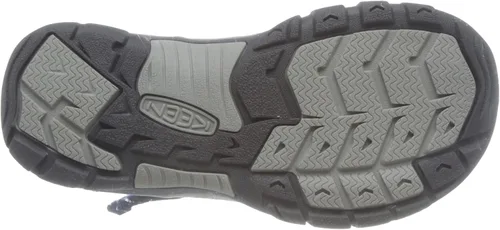 Vista 4 de KEEN Venice H2 - Sandalias de agua para niños con puntera cerrada, azul