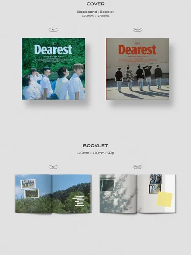 Vista 5 de N.FLYING DEAREST 8th Mini Album ( FROM Ver. )+1ea Folded Poster(First Press Only!) K-POP SEALED