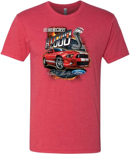 Vista 3 de Shelby GT500 Cobra - Camiseta oficial de Ford Motors Design Cars and Trucks para hombre