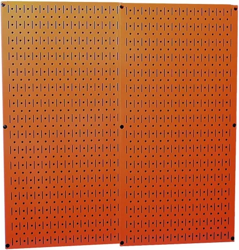 Vista 10 de Wall Control 30-P-3232B - Paquete con panel perforado de metal negro, 2 paneles anchos de 32 pulgadas de alto x 16 pulgadas de ancho, ASM-SH-1606 B